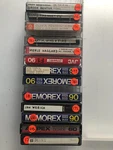 Plastic Case & Audio Cassette Tapes Lot ; Jan Werich, Merle Haggard, Brook... Fixed Price $19.00.