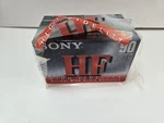 Sony Hf 90 Minute Blank Audio Cassette Tape Lot Normal Bias 4 New Sealed. Fixed Price $14.99.