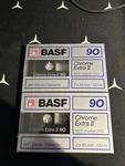 Basf Extra Chrome Ii 90 Type Blank Cassette Tape (1) (sealed) Lot 2. Fixed Price $14.00.