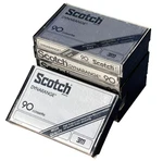 6 Vintage Scotch Dynarange S-C-90 Minute Cassette Tapes. Fixed Price $23.98.