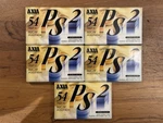 Of Axia PS-2 54MIN Type Ii Blank Audio Cassettes. Japan 1994. Fixed Price $59.00.