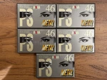 Of Axia Ps-metal 46MIN Type Iv Blank Audio Cassettes. Japan 1995. Fixed Price $79.00.