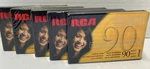 New Sealed 6 Rca Audio Cassette Tapes Minutes RC90 Normal Bias Recordable. Fixed Price $12.99.