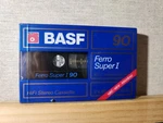 Basf Ferro Super 90 Min Hifi Stereo Blank Audio Cassette Tape New Sealed. Fixed Price $19.99.