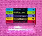 Md Denon 74 Lapisia Pack Blank Mini Discs (5) (sealed). Fixed Price $80.99.