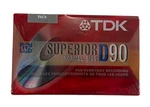 Vintage Tdk D90 Normal Bias 2 Pack Blank Cassette Tapes For Everyday Recording. Fixed Price $12.99.