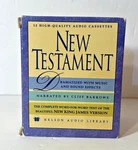 New King James: Testament - Audio Cassettes, By Barrows Cliff. Fixed Price $14.99.