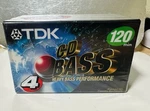 Lot Of 4 Tdk Cd Bass Audio Cassette Tapes Model BAS-120 New Sealed. Fixed Price $23.74.