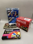 9 New Sealed Cassette Tapes Lot Maxell Udii-cd Xlii Ur & Jvc Af. Fixed Price $34.99.