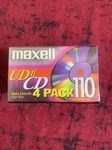 Maxell Ud Ii Cd 110 Pack Of 4 Cassette Tapes New Sealed High Bias Type Eq 70. Fixed Price $28.75.