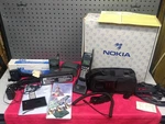 Vtg Nokia Cellular Phone Kit W/charger & Accessories. Fixed Price $69.95.