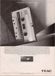 Teac CT-600N Data Cassette Computer Backup Vintage 1989 Magazine Print Ad. Fixed Price $14.77.