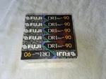 Sealed Pack Of Fugi DR1 Type 90 Minute Cassettes. Fixed Price $24.99.