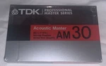 Tdk Am 30 Professional Master Series: Acoustic Iec 1/ Type .. Fixed Price $10.00.