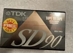 5 Tdk Sd 90 Minutes Type Ii 1987 Blank Cassette Tapes New Sealed Japan Usa. Fixed Price $130.00.