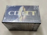 Sony Cd-it Type Ii High Bias Min Slim Case Cassettes C-90CD2A New 5 Pack. Fixed Price $30.00.