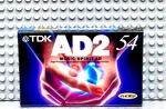 Tdk AD-2 54 1996 Japan Type Ii Blank Cassette Tape (1) (sealed). Fixed Price $26.99.