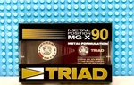 Triad Mg-x 90 1986 Usa Type Iv Blank Cassette Tape (sealed). Fixed Price $62.99.
