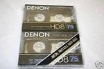 Denon HD8-75 Two Pack Metal Particle High Bias Casssette Tapes Made In Japan. Fixed Price $69.95.