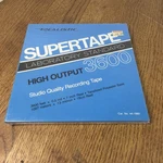 Nos Realistic Supertape High Output 3600 Ft Blank 7" Reel Tape, Low Noise Sealed. Fixed Price $24.99.