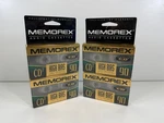 Memorex Cd High Bias Type Ii 90 Min Blank Audio Cassette Tapes Sealed 4-PACK. Fixed Price $24.87.