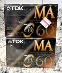 Tdk 60 Type Iv 4 Metal Bias Blank Cassette Tape Vintage 2 Pack Made Japan. Fixed Price $54.00.