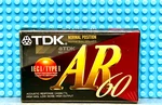 Tdk Ar 60 1994 Europe Type I Blank Cassette Tape (1) (sealed). Fixed Price $30.59.
