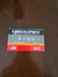 1 One Memorex Db 90 Type Blank Audio Cassette Tape Sealed. Fixed Price $6.99.