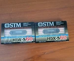 Stm Hdx-s 60 Minute Blank Cassette Tapes Nip. Fixed Price $7.75.