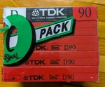 Lot Of 5 Tdk D90 High Output Minute Ieci/type Cassette Tapes New Sealed. Fixed Price $14.99.