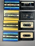 Tdk Maxell Cassette Vintage Music Mix Tape Lot, Sd C60 Ed C90 Audua. Fixed Price $25.00.