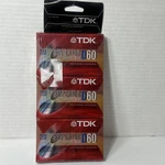 Tdk Superior D60 Iec/type 1 Normal Bias Blank Cassette Tapes 3 Pack New Sealed!. Fixed Price $9.97.