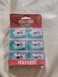 6 Maxell MC90 Microcassette Tapes Recorder Pack Brand New In. Fixed Price $14.00.
