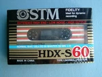 Stm Fidelity Hdx-s 60 Cassette Recording Tape Type 1 Sealed. Fixed Price $8.99.