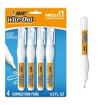 Bic Wite Out Brand Shake 'n Squeeze Correction Pen, 4-PACK. Fixed Price $11.99.