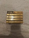 Lot Of 5 New Sealed Tdk 90 SA-X100 Type Ii High Position Audio Cassette Tapes. Fixed Price $44.99.