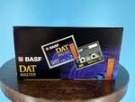Basf Dat Master 15 Minute Digital Audio Tape New 10 Pk. Fixed Price $39.50.