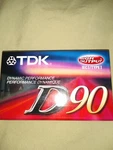 Sealed Package Tdk Minute Recordable Audio Cassette Tape D90 IEC1 / Type. Fixed Price $6.99.