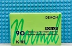 Denon K-ri 90 Green Type 1993 Japan Blank Cassette Tape (1) (sealed). Fixed Price $31.49.