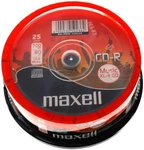 Maxell Cd-r Xlii 700MB 80MIN Blank Cds 25 Pack Spindle. Fixed Price $25.85.