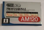 Tdk Am 120 Normal Type Professional Blank Cassette Tape (1) New & Sealed.. Fixed Price $18.95.