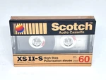 Scotch Xsii-s 60 Blank Audio Cassette Tape (sealed) New. Fixed Price $23.99.