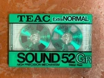 Teac Sound 52 Gr Metal Reel Blank Cassette Tape Extra Normal Sealed. Fixed Price $149.99.