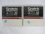 Lot Of Scotch Magnetic Tapes 203 - 1/4 1800 New Unopened Nos. Fixed Price $29.00.