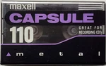 Maxell Capsule 110 Type Iv Metal Position Vintage Blank Cassette Tape Seal. Fixed Price $24.99.