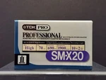 Tdk Pro SM-X20 Type Ii High Bias Blank Cassette Tape. New. Sealed.. Fixed Price $14.95.