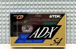 Tdk Ad-x 54 1991 Japan Type I Blank Cassette Tape (1) (sealed). Fixed Price $39.99.