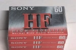 Sony 5 Pack High Fidelity 60 Minute Cassette Tapes Blank New Audio. Fixed Price $15.30.