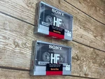 New Sony Hf 60 Minute Blank Audio Cassette Tapes 2 Pack. Fixed Price $8.13.