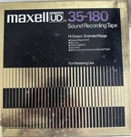 Maxell Ud 35-180 Sound Recording Tape. Fixed Price $52.00.